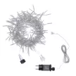 Гирлянда Кластер 288LED 4 м теплый свет прозрачный провод 8 функций Smart connect 24V Santi Cherry