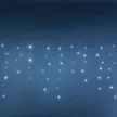 Гирлянда Бахрома 140LED 3х0,9 м холодный свет прозрачный провод 8 функций Smart connect 24V Santi