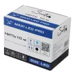 Гирлянда Нить 200LED 10 м холодный свет черный провод Maxi LED PRO Santi