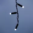Гирлянда Бахрома 216LED 3x0,5 м холодный свет черный провод Maxi LED PRO Santi