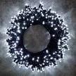 Гирлянда Нить 600LED 30 м холодный свет черный провод Maxi LED PRO Santi