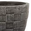 Уличный горшок GardenArts Клетка серый d31 см h25 см 13 л