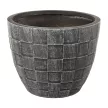 Уличный горшок GardenArts Клетка серый d37 см h30 см 25 л