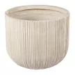 Уличный горшок GardenArts белый d34,5 см h30 см 25 л