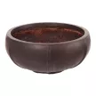 Уличный горшок GardenArts Миса темно-коричневый d48,5 см h21 см 32 л
