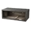 Уличный горшок GardenArts Вязание антрацит 80x30x40 см 90 л