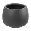 Уличный горшок GardenArts матовый антрацит d32,5 см h22,5 см 23 л