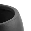 Уличный горшок GardenArts матовый антрацит d32,5 см h22,5 см 23 л