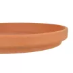 Поддон керамический терракотовый d28 см h2,5 см