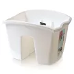Балконный ящик пластиковый CROWN белый 24х27,8х20 см 7 л