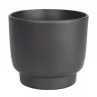 Кашпо керамическое Cermax 690 антрацит d20 см h18 см 4,3 л