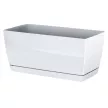 Горшок пластиковый Coubi new белый 39х19х18,2 см 10,6 л