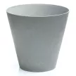 Уличный горшок пластиковый TUBUS BETON серый d25 см h23,3 см 7 л
