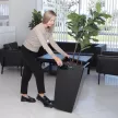 Подставка для кашпо d30 см OLA DOM DELUXE черная