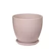 Горшок керамический Джеральдина розовый d26 см h23,5 см 8,3 л