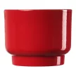 Кашпо керамическое Cermax красное d11 см h10 см 0,6 л