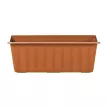 Балконный ящик пластиковый Агро терракотовый 40х19x14 см 6,8 л