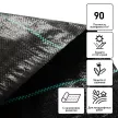 Агроткань садовая 90 г/м2 ширина 1,6 м черная