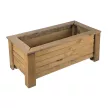 Клумба для цветов деревянная 100х50х40 см 140 л