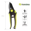 Секатор для сухих веток пластиковые рукоятки TRAVENA