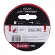 Леска для триммера 2,7 мм х 10 м круг DORN PRO