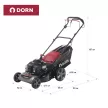 Газонокосилка бензиновая самоходная DORN Briggs&Stratton 4,0 л.с. захват 46 см