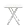 Столик складной Progarden Adige 44х44х50 см пластик белый