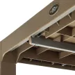 Стол садовый Novussi Wood 90x90х75 см пластик песочный
