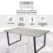 Стол садовый Yotrio 183х100х74 см металл