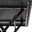 Стол складной 62x62x74 см металл/пластик черный
