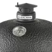 Керамический гриль d59,5 см угольный серый BERGMAN Kamado
