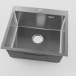 Мойка кухонная стальная сатин 540х500х220 мм KITRO - baucenter.ru