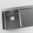 Мойка кухонная стальная сатин 780х500х220 мм KITRO - baucenter.ru