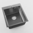 Мойка кухонная стальная сатин 440х500х220 мм KITRO - baucenter.ru