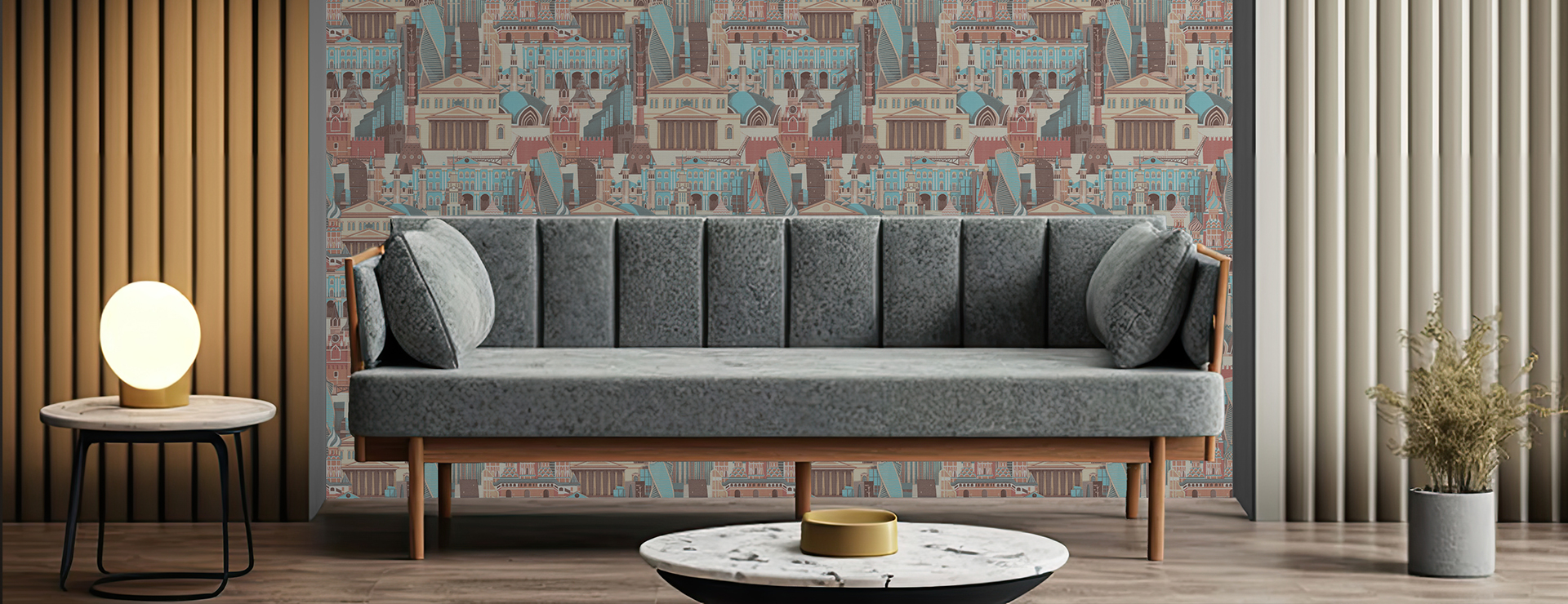 Обои бумажные 10х0,53 м МОФ Россия 6377-8 - baucenter.ru Обои бумажные 10х0,53 м МОФ Россия 6377-8