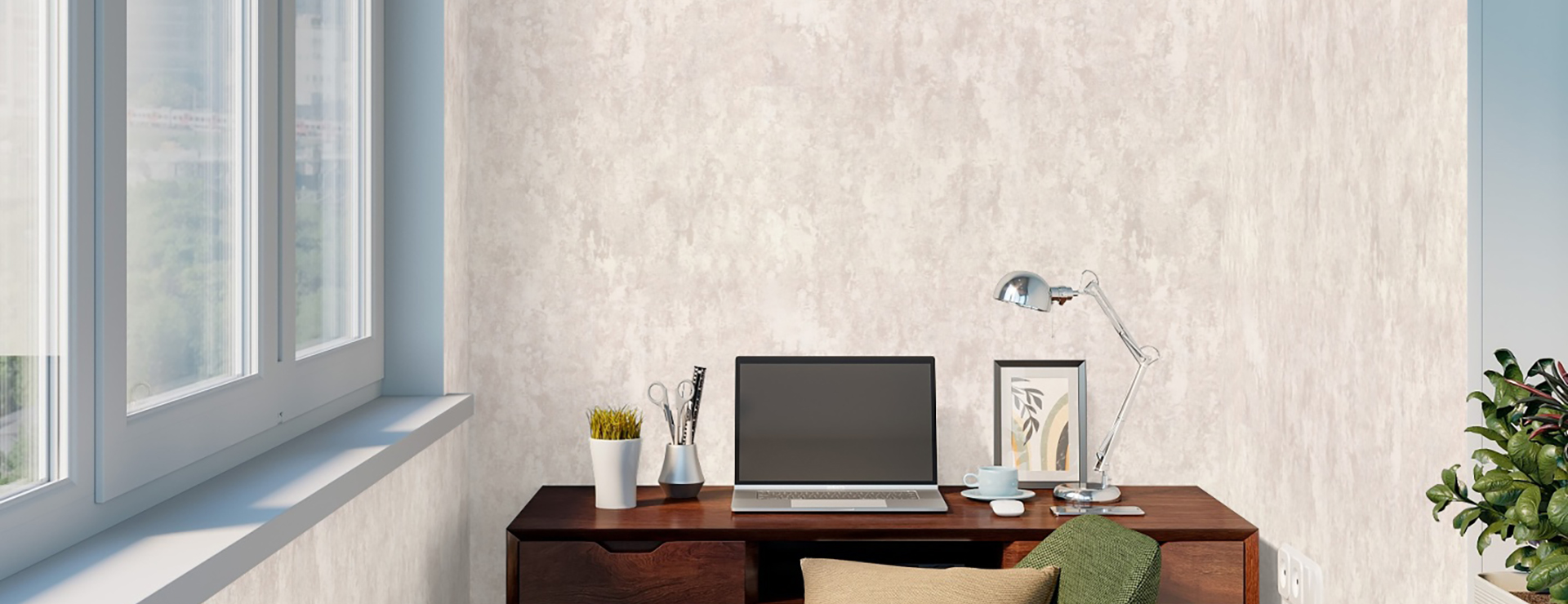 Обои флизелиновые 10х1,06 м Палитра Cross PL72519-28 К3132