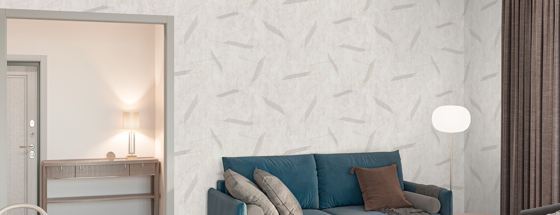 Обои флизелиновые 10х1,06 м Палитра Cross PL72518-22 К3134