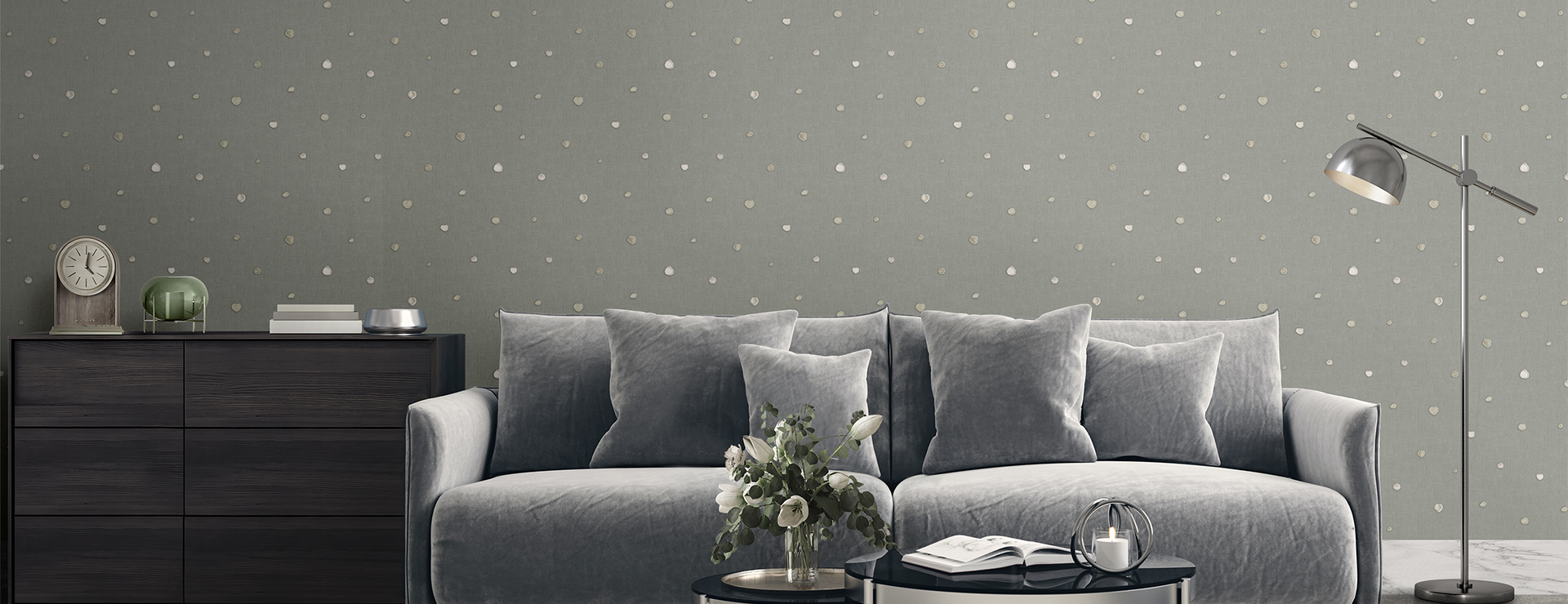 Обои флизелиновые 10х1,06 м Victoria Stenova Platina 585493 К3176