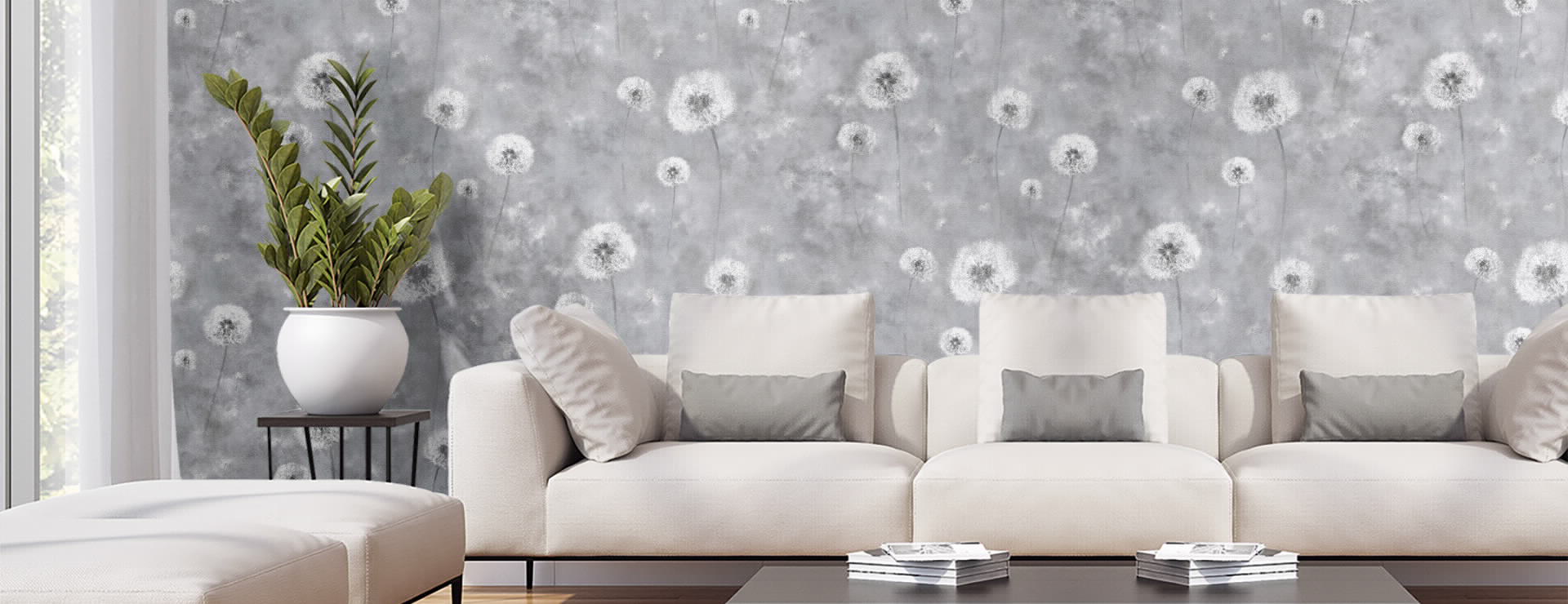 Обои флизелиновые 10х1,06 м Grandeco ZOE R124105 К2745