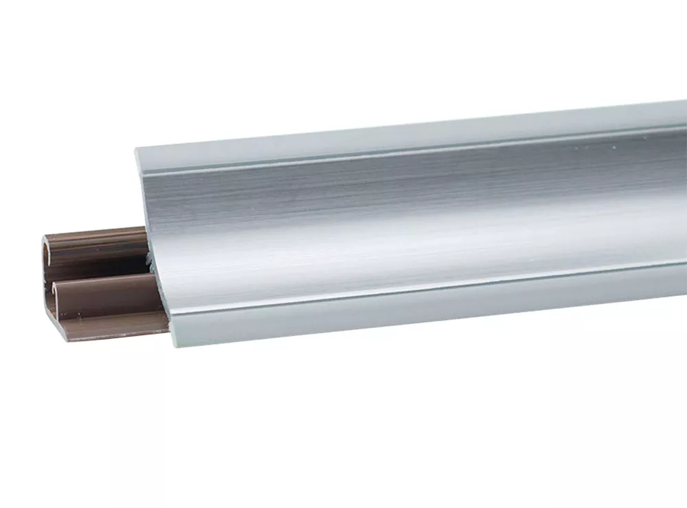 Плинтус для столешниц LB23 цвет Алюминий 3 м