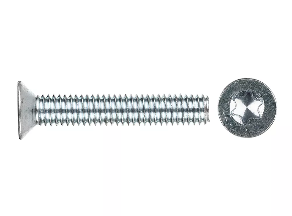 Винт с потайной головкой Tech-KREP TORX оцинкованный DIN965 М6х35 мм