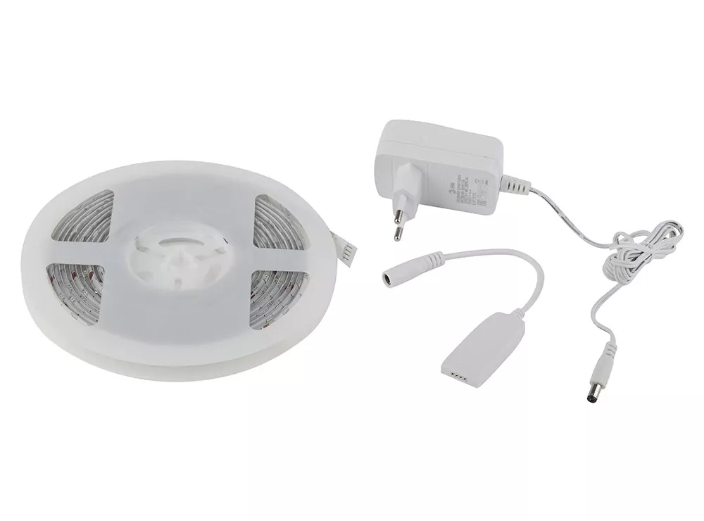 Комплект светодиодной ленты 12В ЭРА 5050 RGB 7,2 Вт/м 5м IP65 Wi-fi Алиса - baucenter.ru Комплект светодиодной ленты 12В ЭРА 5050 RGB 7,2 Вт/м 5м IP65 Wi-fi Алиса