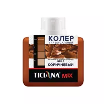 Колер универсальный TICIANA Mix коричневый 80 мл