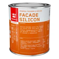 Краска акриловая для фасадов и цоколей Tikkurila Facade Silicon база VVA 0,9 л