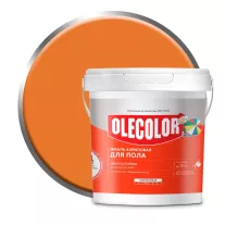 Эмаль для пола акриловая Olecolor золотистая 1 кг