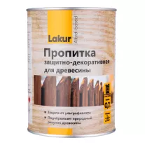 Пропитка для дерева декоративно-защитная алкидная Lakur калужница 0,7 л