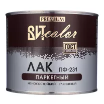 Лак паркетный алкидный ВИТcolor ПФ-231 глянцевый 1,6 кг