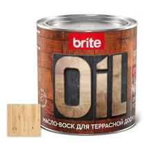 Масло-воск для террасной доски Brite 0,75 л