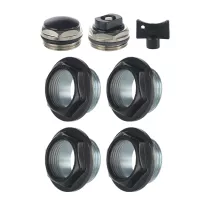 Комплект присоединительный Royal Thermo 3/4" черный