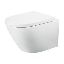 Унитаз подвесной FLUMEN DESIGN Fulda безободковый с сиденьем с микролифтом